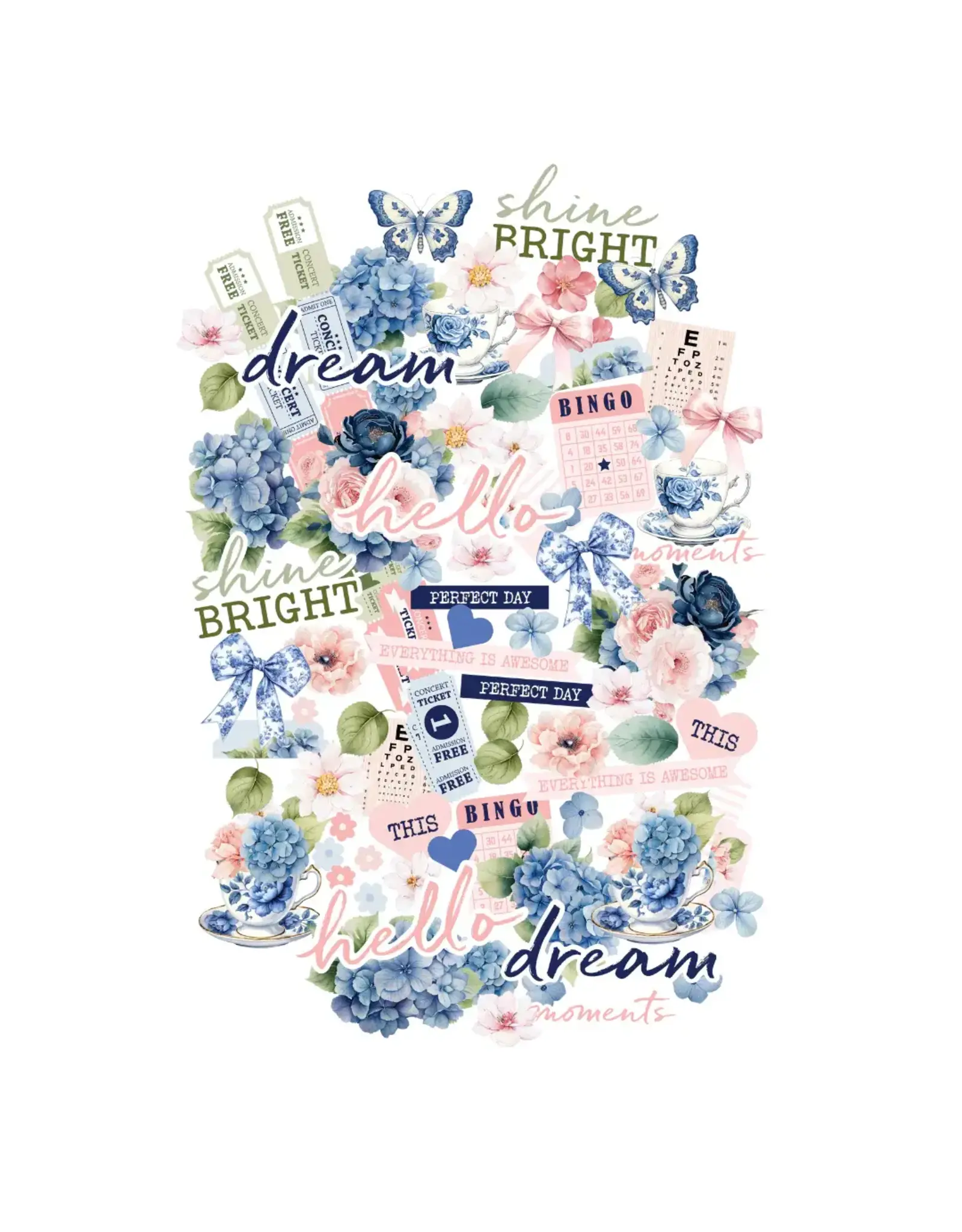 UNIQUELY CREATIVE UNIQUELY CREATIVE INDIGO BLOOM CREATIVE CUTS DIE CUTS