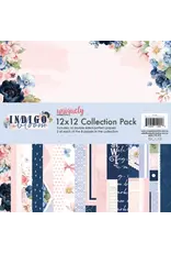 UNIQUELY CREATIVE UNIQUELY CREATIVE INDIGO BLOOM 12x12 COLLECTION PACK