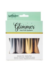 SPELLBINDERS SPELLBINDERS GLIMMER FOIL ESSENTIAL METALLICS VARIETY PACK