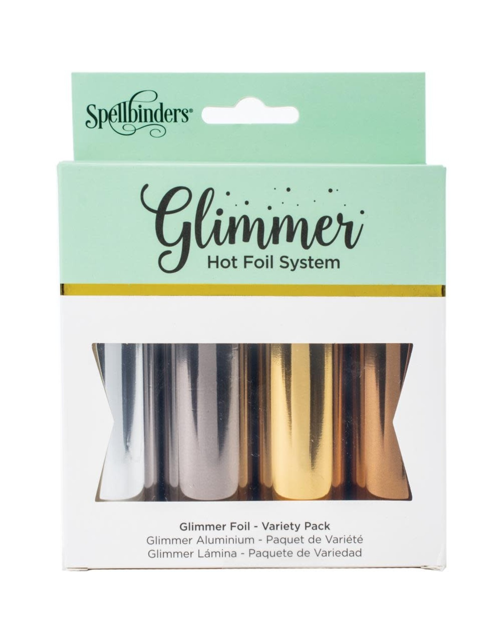 SPELLBINDERS SPELLBINDERS GLIMMER FOIL ESSENTIAL METALLICS VARIETY PACK