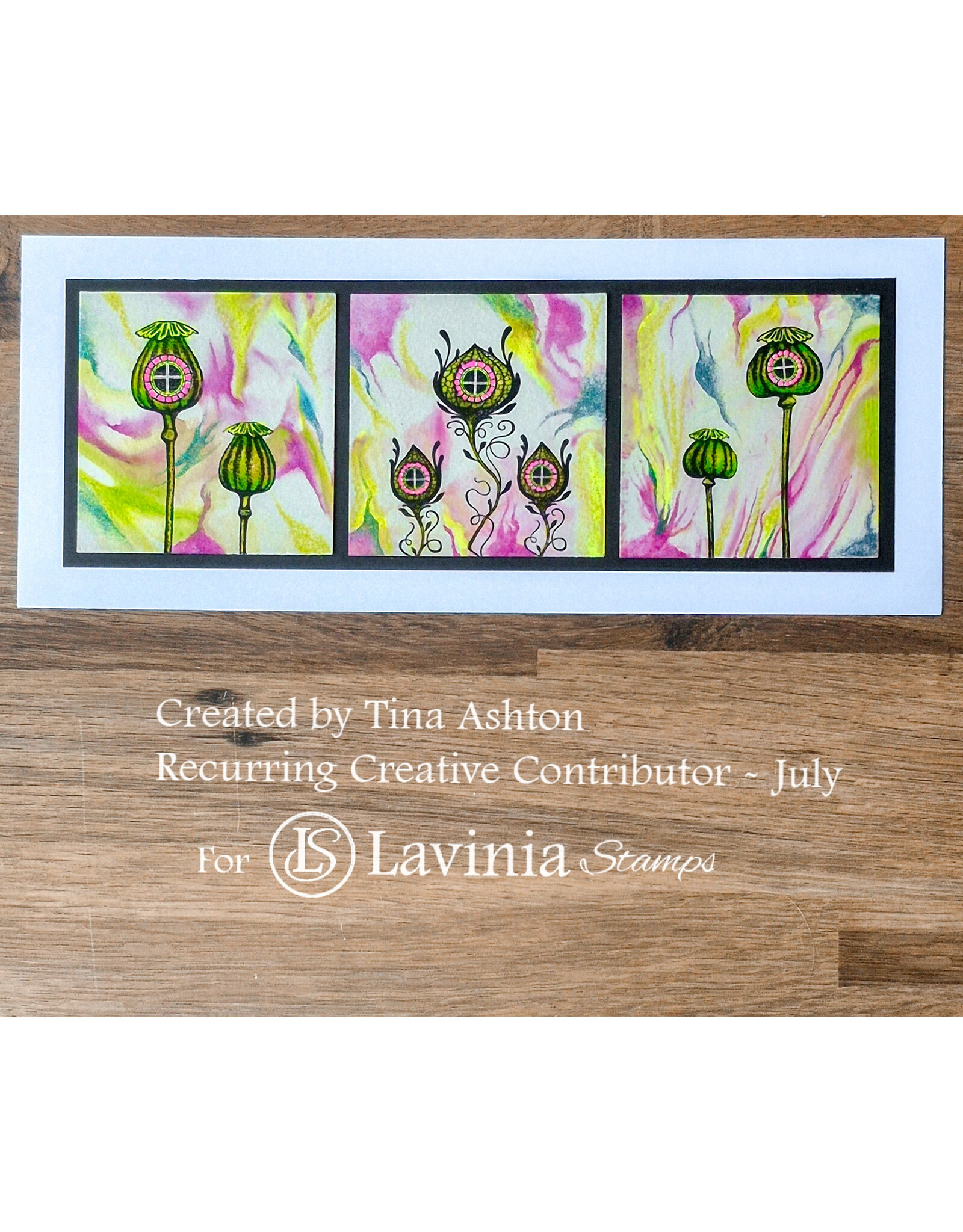 LAVINIA STAMPS LAVINIA STAMPS TWILIGHT HIDEOUT CLEAR STAMP SET