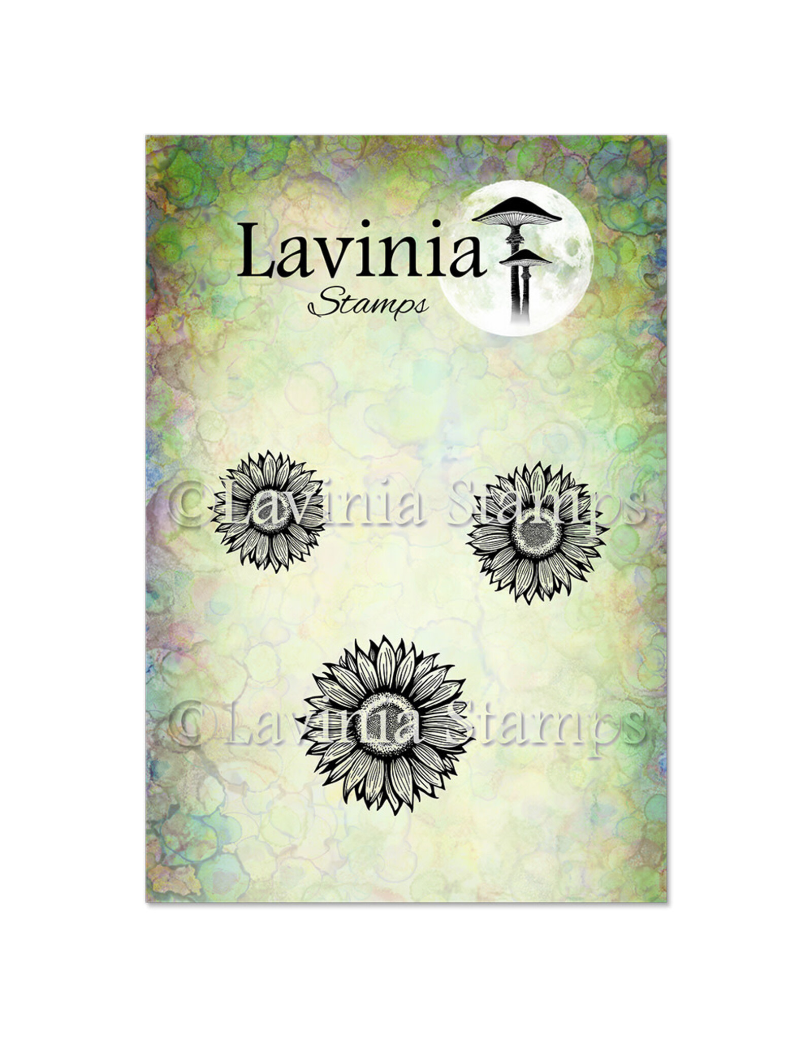 LAVINIA STAMPS LAVINIA STAMPS SUNFLOWER HEADS CLEAR STAMP SET