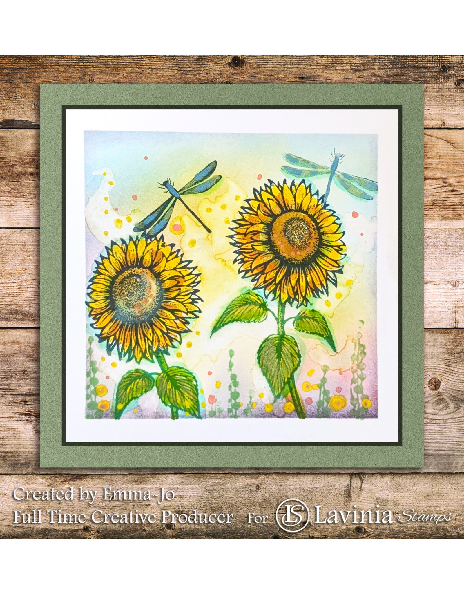 LAVINIA STAMPS LAVINIA STAMPS SUNFLOWER 1 CLEAR STAMP