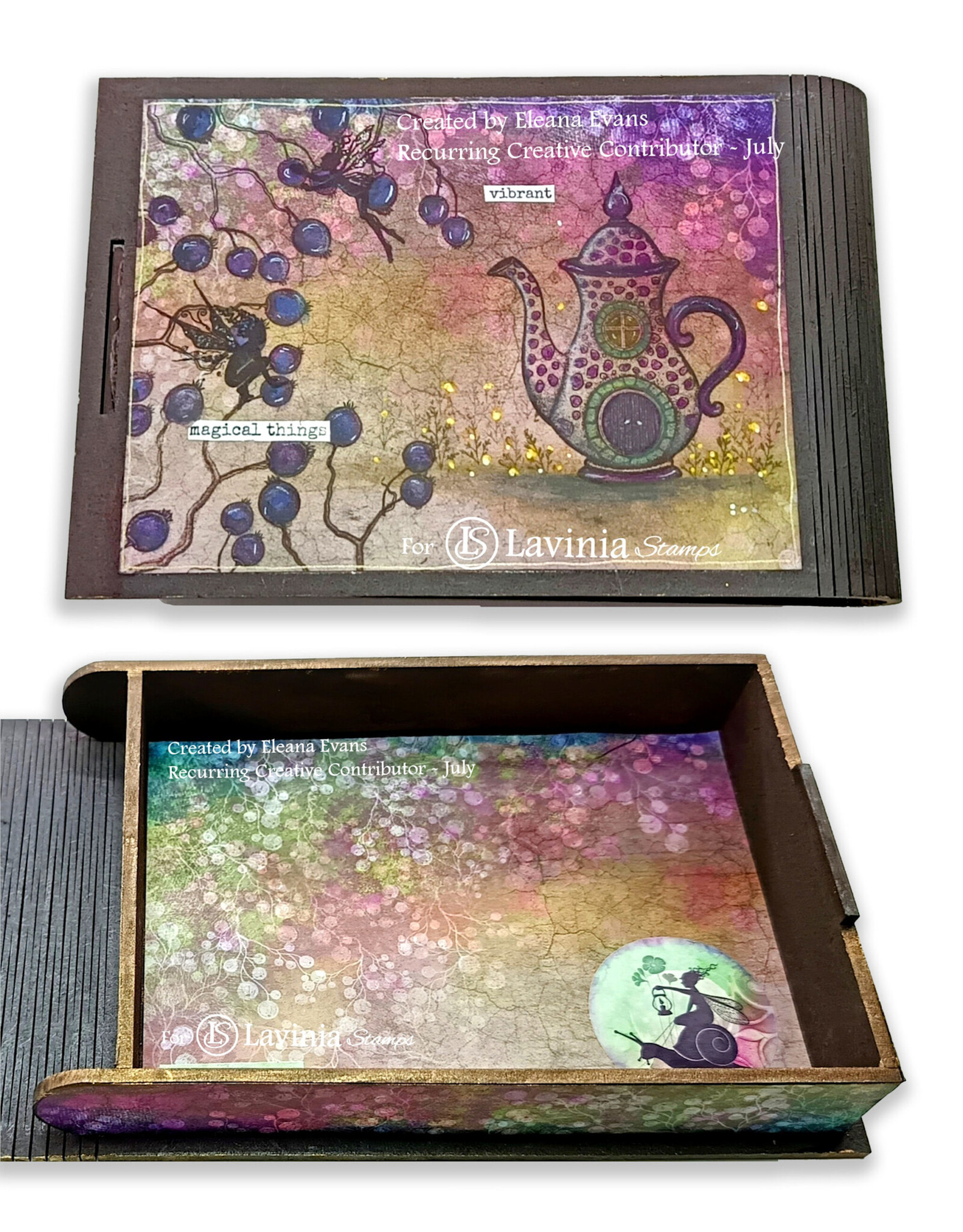 LAVINIA STAMPS LAVINIA STAMPS EARL GREY LODGE CLEAR STAMP SET