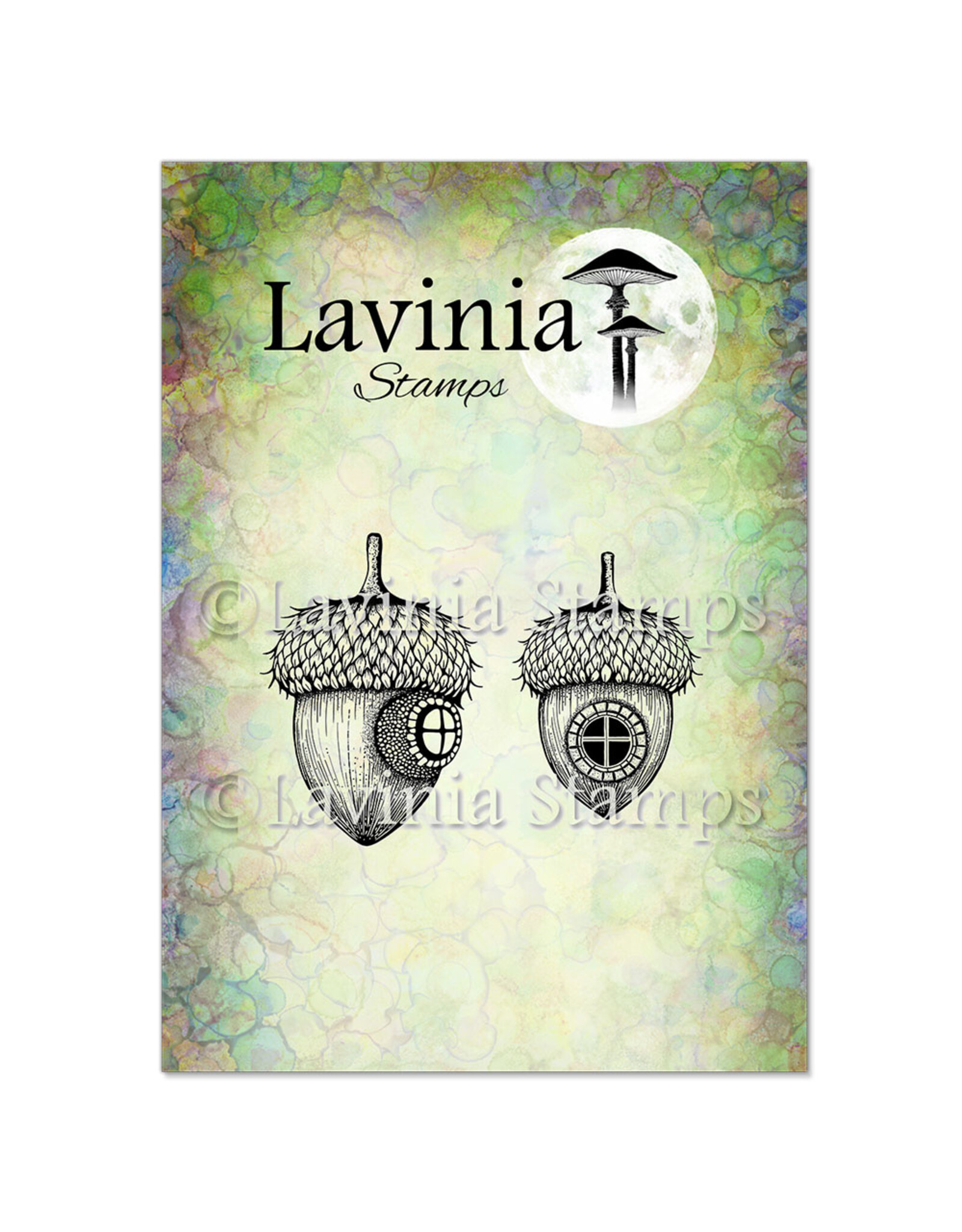 LAVINIA STAMPS LAVINIA STAMPS ACORN NEST CLEAR STAMP SET