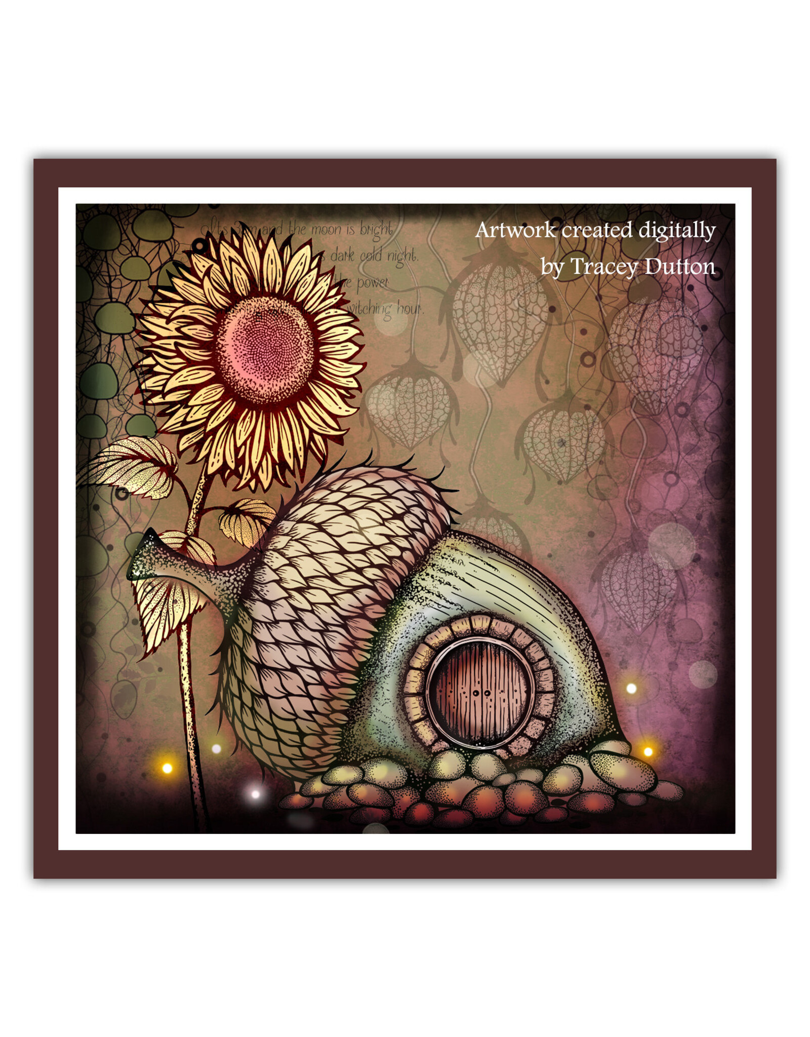 LAVINIA STAMPS LAVINIA STAMPS ACORN ABODE CLEAR STAMP