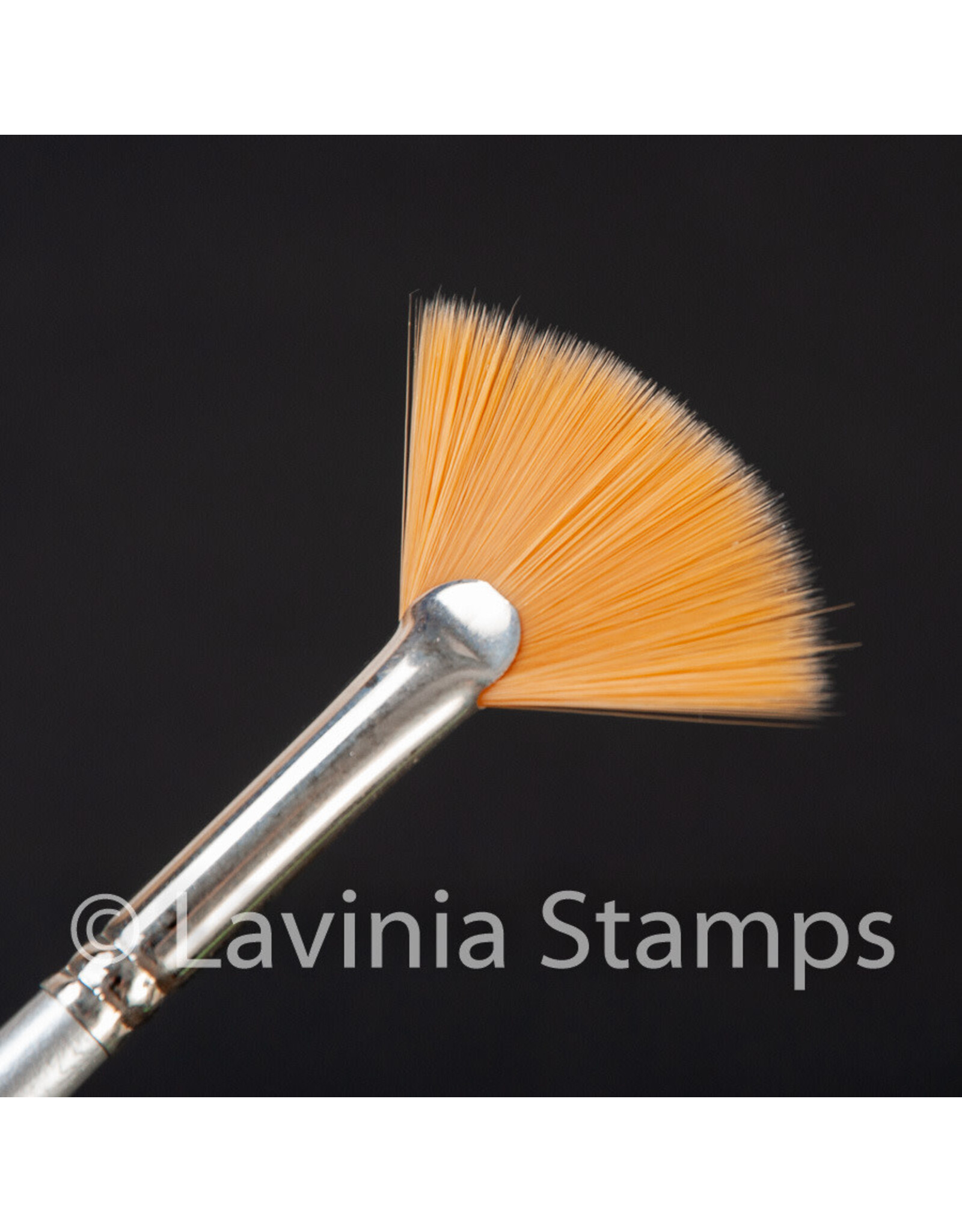 LAVINIA STAMPS LAVINIA SYNTHETIC FAN BRUSH
