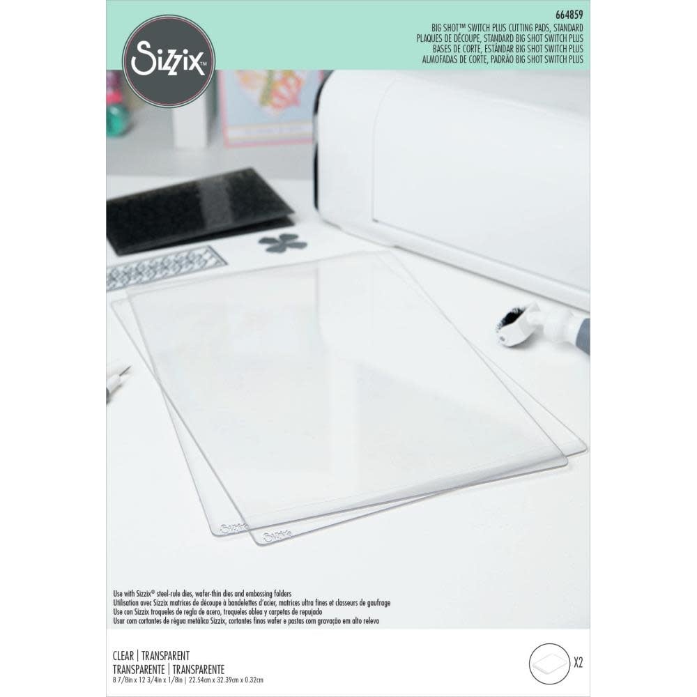 SIZZIX SIZZIX BIG SHOT SWITCH STANDARD CUTTING PADS 2/PK