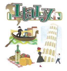 JOLEE’S JOLEE'S BOUTIQUE ITALY DIMENSIONAL STICKERS