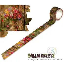 AALL & CREATE AALL & CREATE #137 BARISTA'S PALETTE LAYER IT UP! WASHI TAPE
