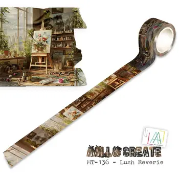 AALL & CREATE AALL & CREATE #136 LUSH REVERIE LAYER IT UP! WASHI TAPE
