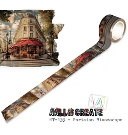 AALL & CREATE AALL & CREATE #133 PARISIAN BLOOMSCAPE LAYER IT UP! WASHI TAPE