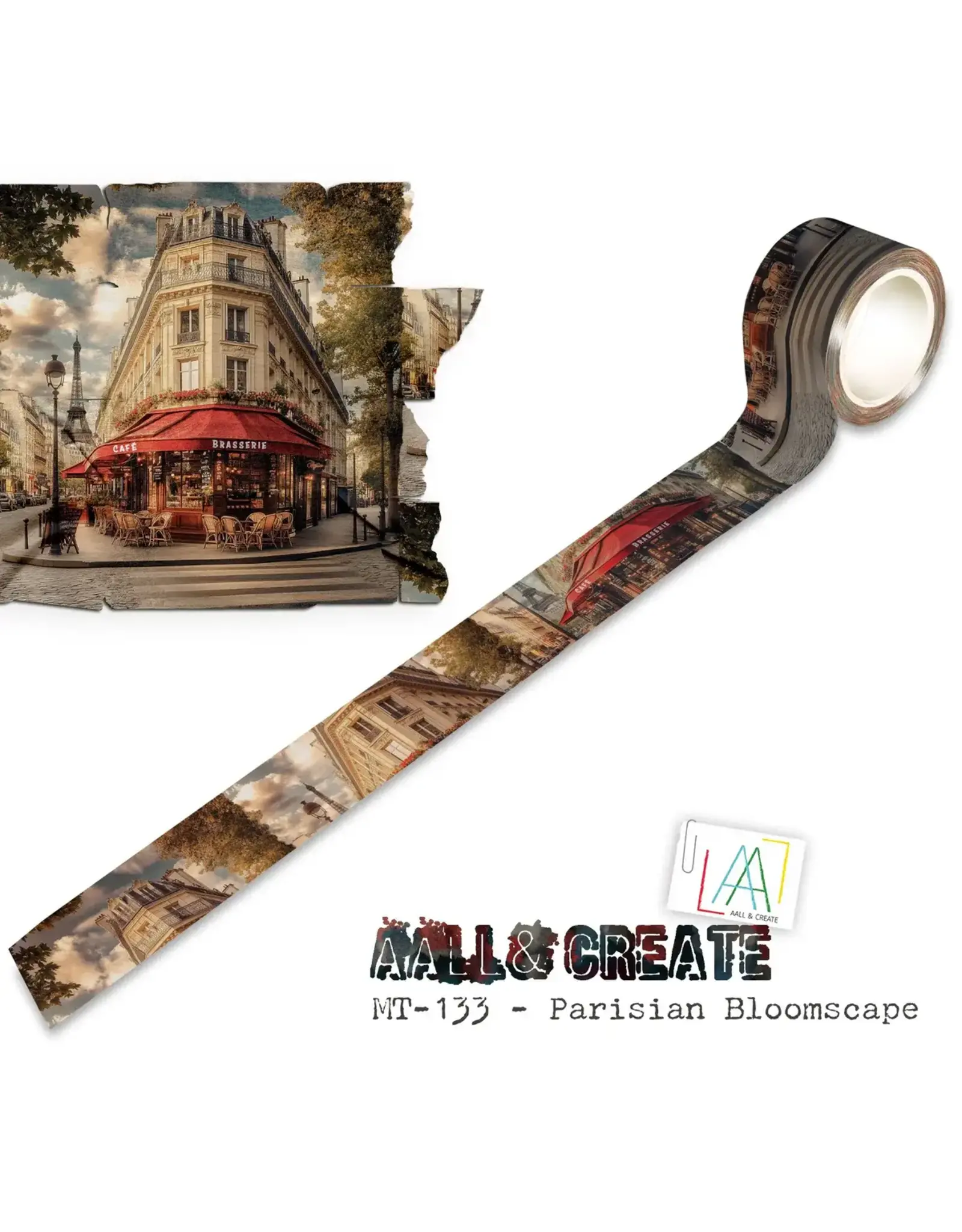 AALL & CREATE AALL & CREATE #133 PARISIAN BLOOMSCAPE LAYER IT UP! WASHI TAPE