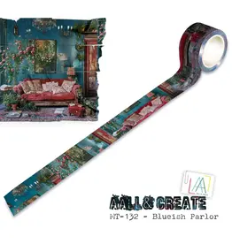 AALL & CREATE AALL & CREATE #132 BLUEISH PARLOR LAYER IT UP! WASHI TAPE
