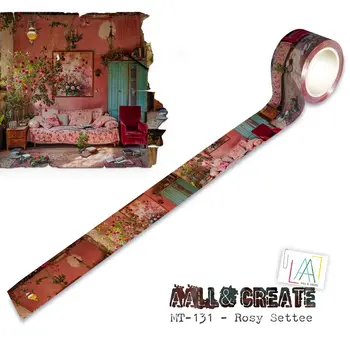 AALL & CREATE AALL & CREATE #131 ROSY SETTEE LAYER IT UP! WASHI TAPE