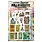 AALL & CREATE AALL & CREATE AUTOUR DE MWA #1304 ROOFLINE FRIENDS A5 CLEAR STAMP SET
