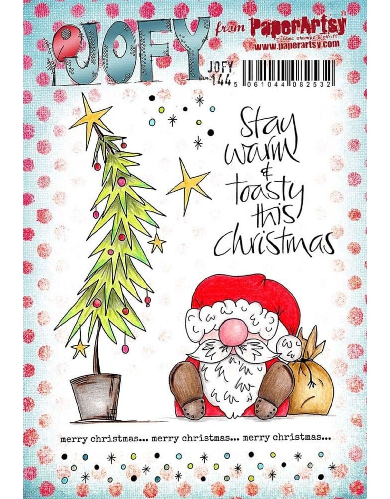 PAPER ARTSY PAPER ARTSY JOFY 144 CLING STAMP SET