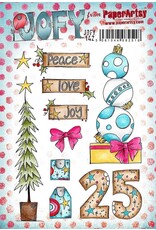 PAPER ARTSY PAPER ARTSY JOFY 142 CLING STAMP SET