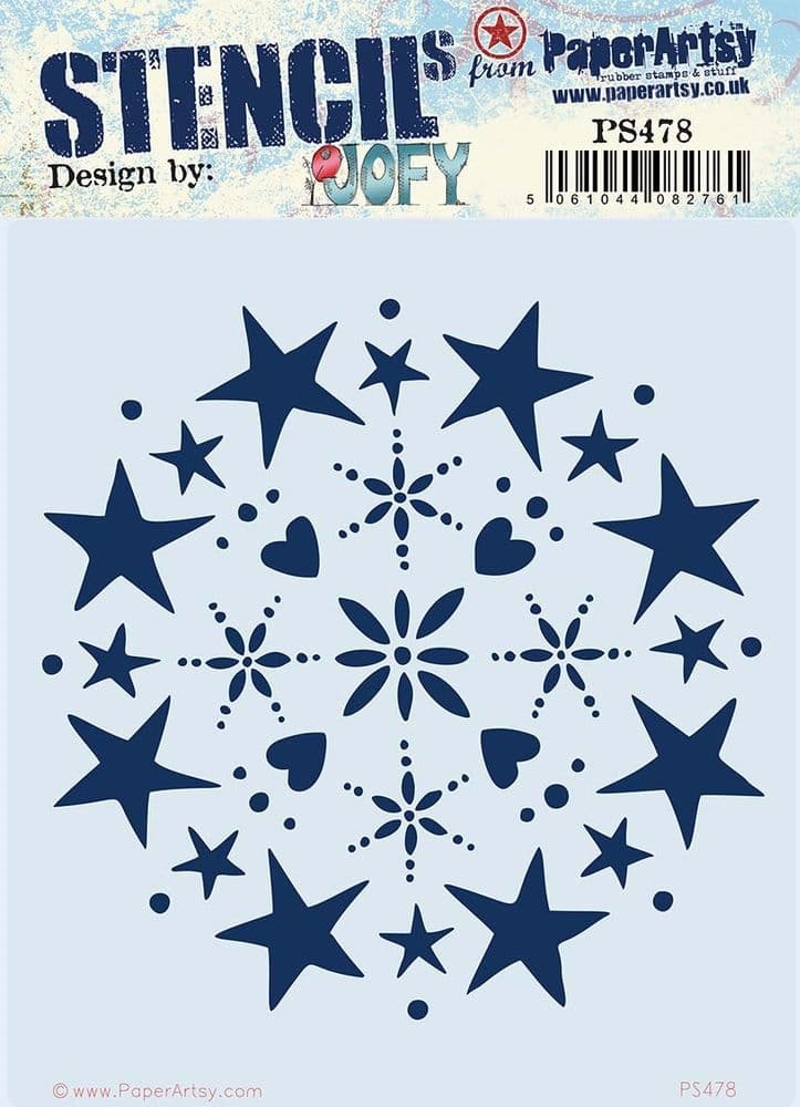 PAPER ARTSY PAPER ARTSY JOFY PS478 STENCIL