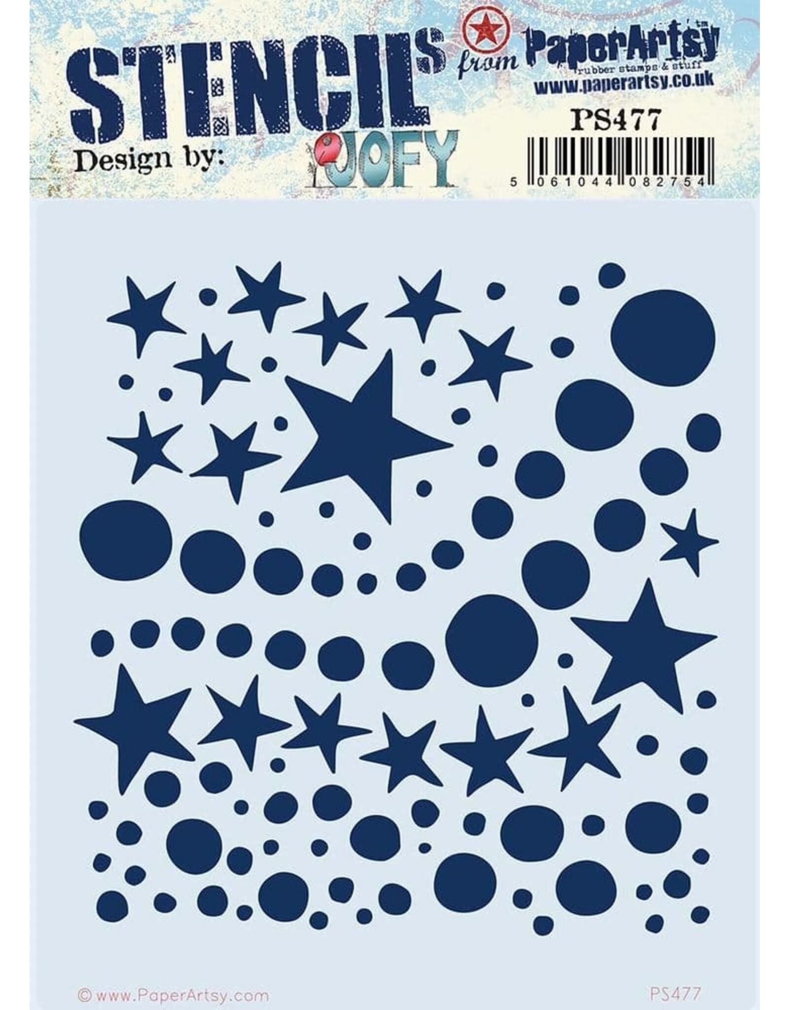 PAPER ARTSY PAPER ARTSY JOFY PS477 STENCIL