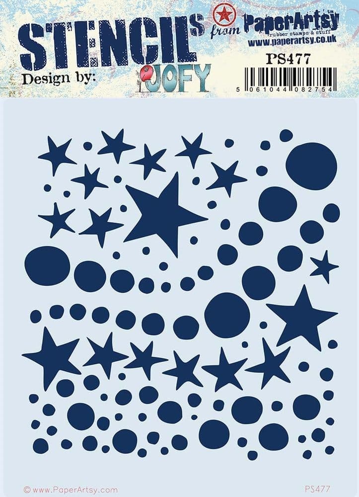 PAPER ARTSY PAPER ARTSY JOFY PS477 STENCIL