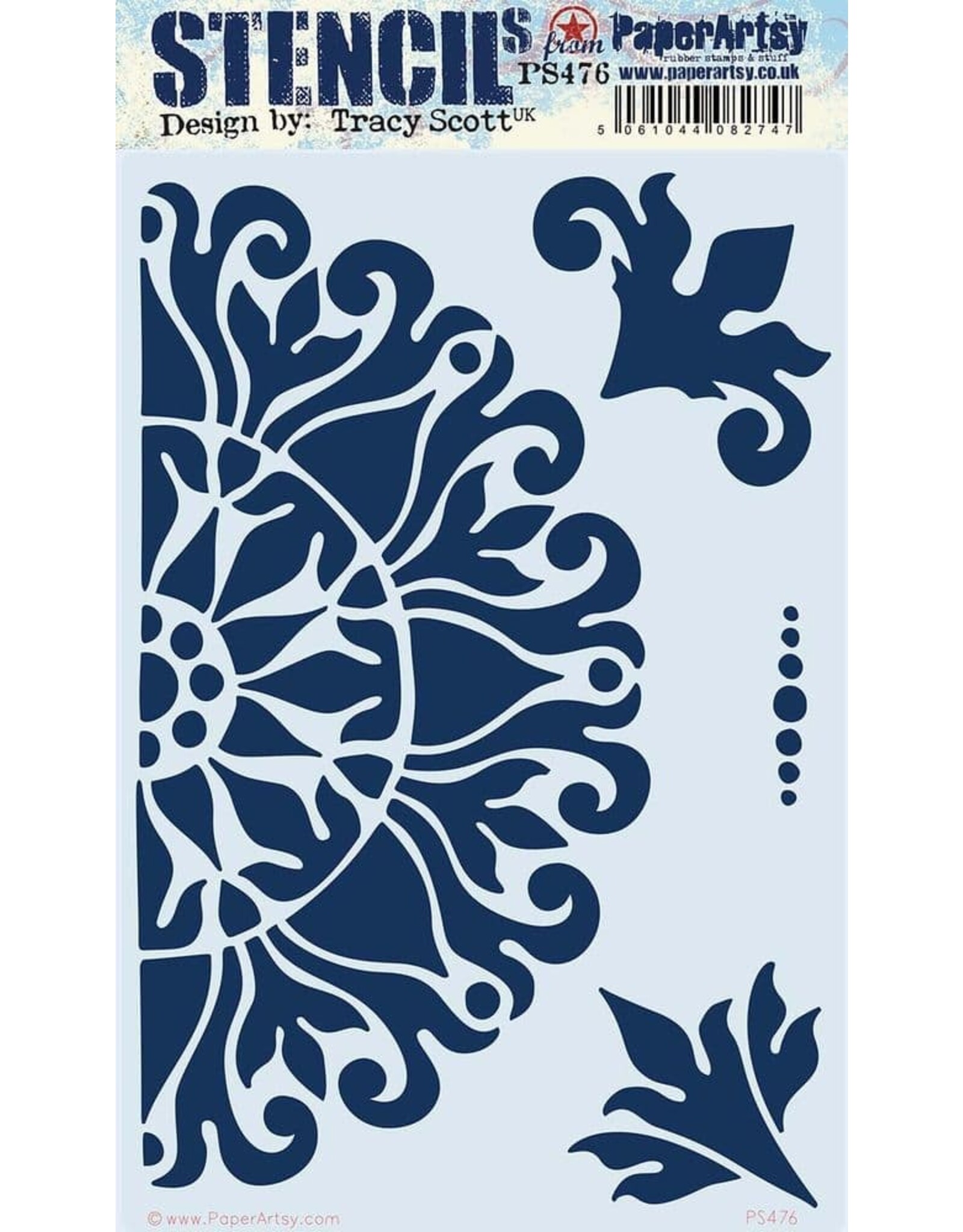 PAPER ARTSY PAPER ARTSY TRACY SCOTT PS476 STENCIL