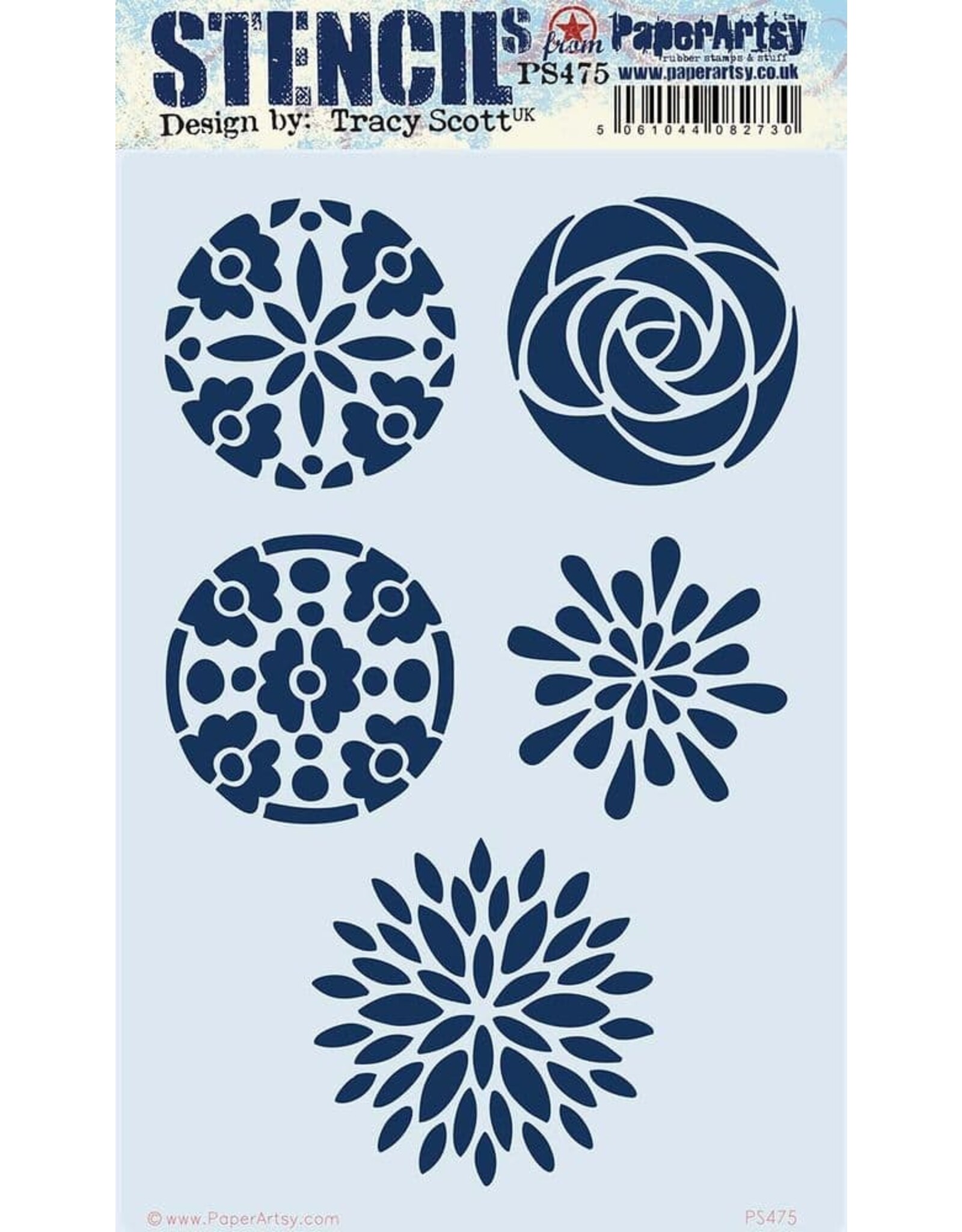 PAPER ARTSY PAPER ARTSY TRACY SCOTT PS475 STENCIL