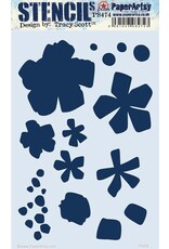 PAPER ARTSY PAPER ARTSY TRACY SCOTT PS474 STENCIL