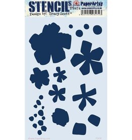 PAPER ARTSY PAPER ARTSY TRACY SCOTT PS474 STENCIL