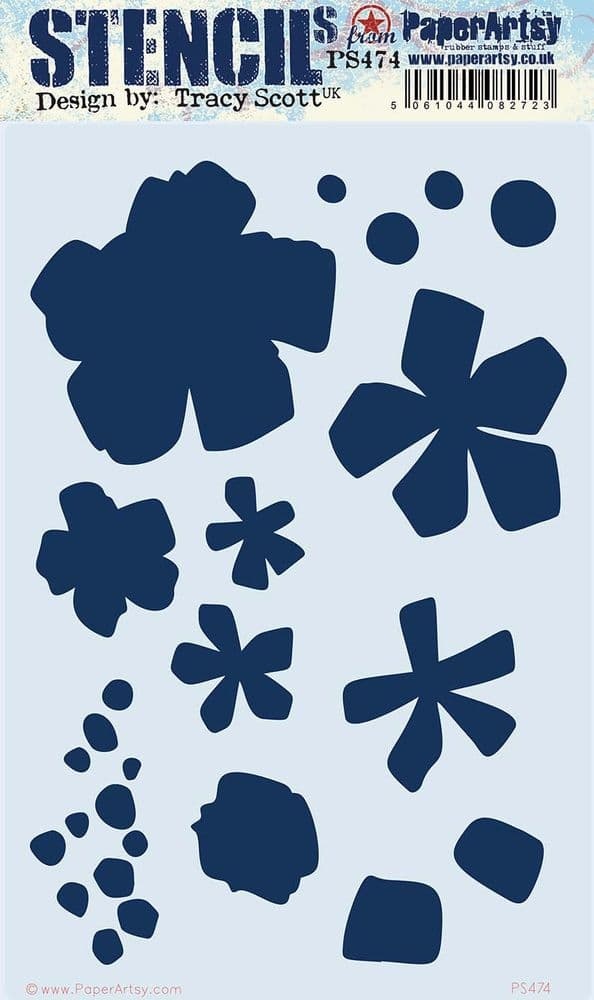PAPER ARTSY PAPER ARTSY TRACY SCOTT PS474 STENCIL