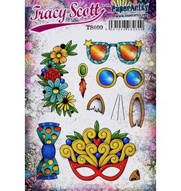 PAPER ARTSY PAPER ARTSY TRACY SCOTT TS099 CLING STAMP SET