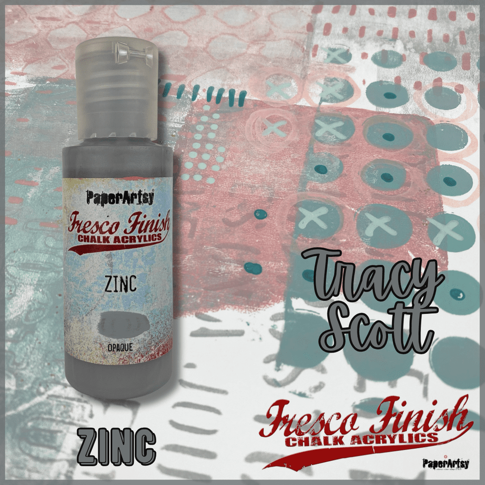 PAPER ARTSY PAPER ARTSY FRESCO FINISH TS-ZINC ACRYLIC PAINT 50ML