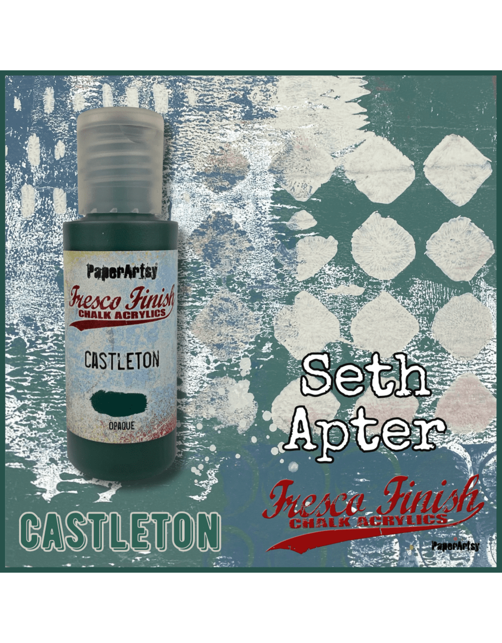 PAPER ARTSY PAPER ARTSY FRESCO FINISH CASTLETON ACRYLIC PAINT 50ML