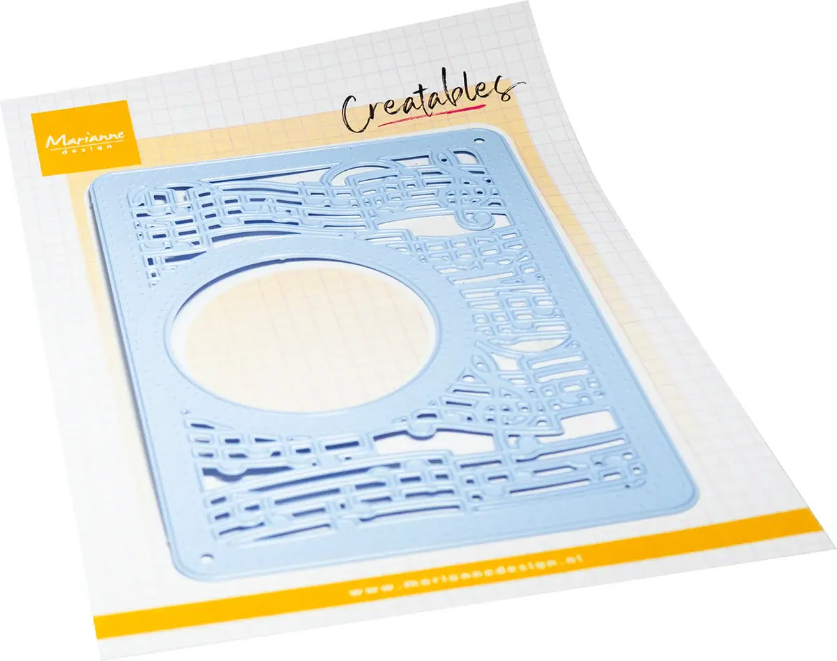 MARIANNE DESIGNs MARIANNE DESIGNS CREATABLES MUSICAL FRAME A6 DIE