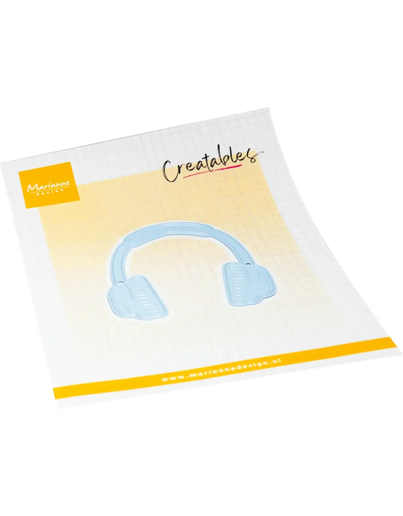 MARIANNE DESIGNS MARIANNE DESIGNS CREATABLES HEADPHONE A6 DIE