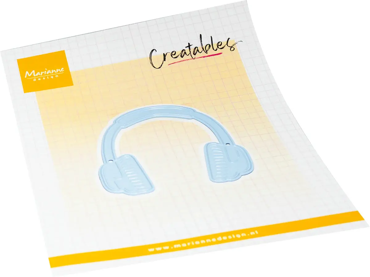 MARIANNE DESIGNs MARIANNE DESIGNS CREATABLES HEADPHONE A6 DIE