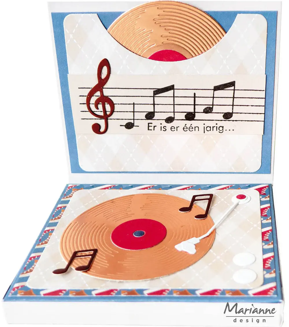 MARIANNE DESIGNs MARIANNE DESIGNS CRAFTABLES MUSIC XL DIE