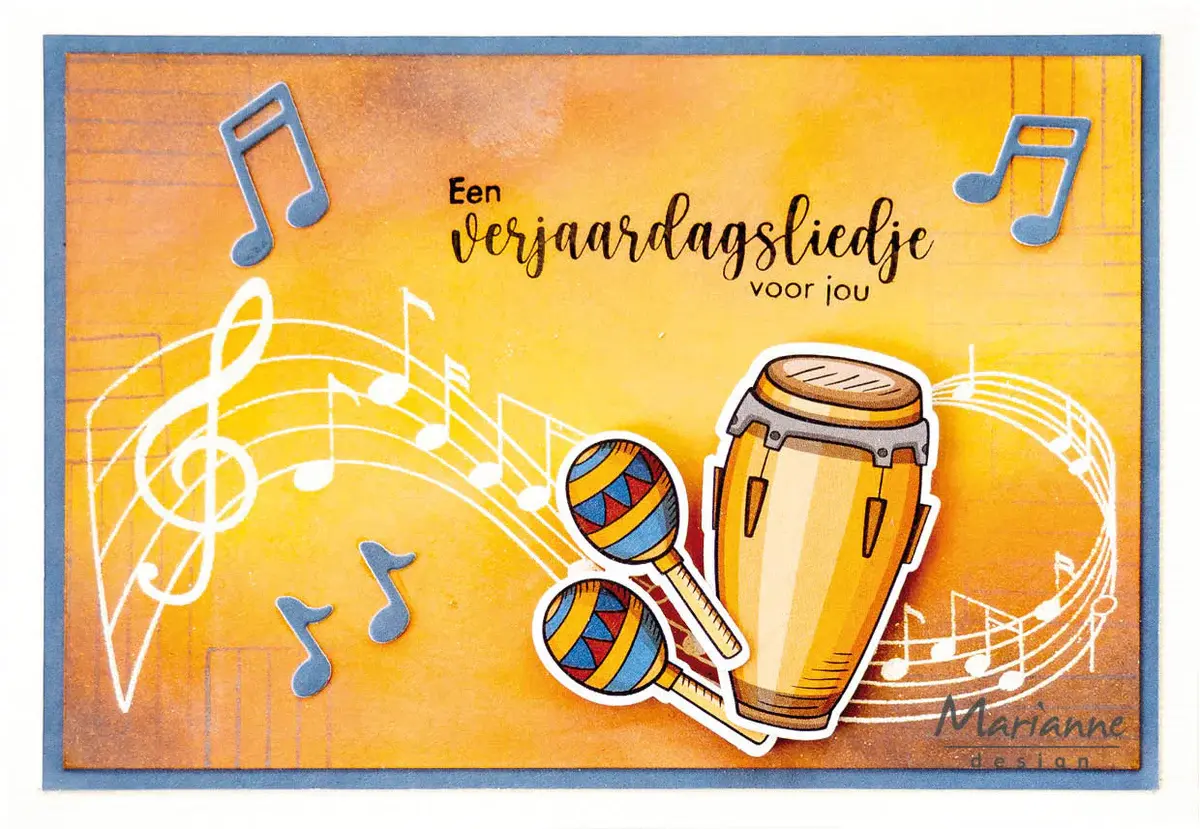 MARIANNE DESIGNs MARIANNE DESIGNS CRAFTABLES MUSIC XL DIE