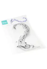 MARIANNE DESIGNS MARIANNE DESIGN MUSIC SWIRL CLEAR STAMP