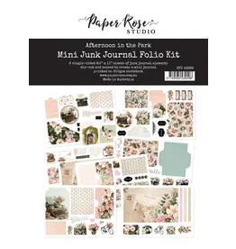 PAPER ROSE PAPER ROSE AFTERNOON IN THE PARK 8.5x11 MINI JUNK JOURNAL FOLIO KIT