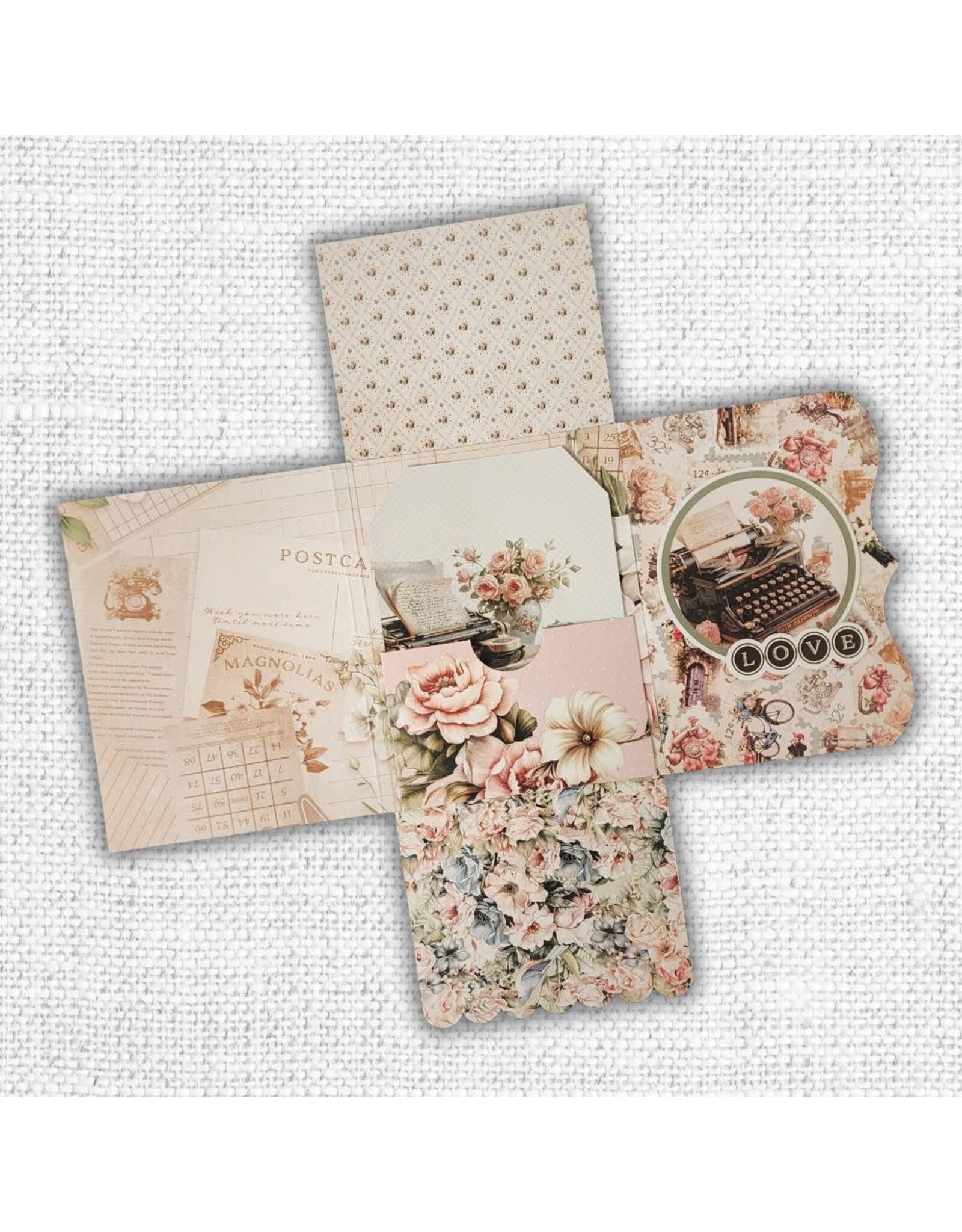 PAPER ROSE PAPER ROSE AFTERNOON IN THE PARK 8.5x11 MINI JUNK JOURNAL FOLIO KIT
