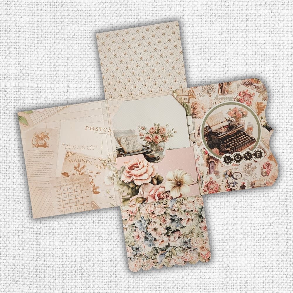 PAPER ROSE PAPER ROSE AFTERNOON IN THE PARK 8.5x11 MINI JUNK JOURNAL FOLIO KIT
