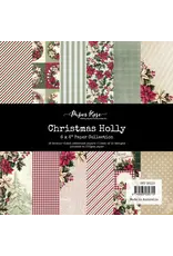 PAPER ROSE PAPER ROSE CHRISTMAS HOLLY 6x6 PAPER COLLECTION