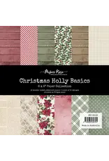 PAPER ROSE PAPER ROSE CHRISTMAS HOLLY 6x6 BASICS PAPER COLLECTION