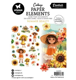STUDIOLIGHT STUDIOLIGHT ESSENTIALS COLLECTION SUMMER BEAUTY PAPER ELEMENTS
