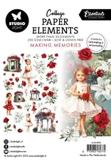 STUDIOLIGHT STUDIOLIGHT ESSENTIALS COLLECTION MAKING MEMORIES PAPER ELEMENTS