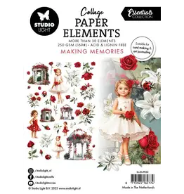 STUDIOLIGHT STUDIOLIGHT ESSENTIALS COLLECTION MAKING MEMORIES PAPER ELEMENTS