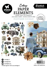 STUDIOLIGHT STUDIOLIGHT ESSENTIALS COLLECTION OLDTIMER CHIQUE PAPER ELEMENTS