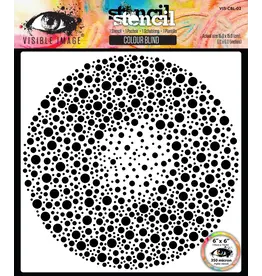 VISIBLE IMAGE VISIBLE IMAGE COLOUR BLIND 6x6 STENCIL