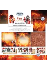 3QUARTER DESIGNS 3QUARTER DESIGNS FIRE FIGHTERS 12x12 MINI COLLECTION PACK